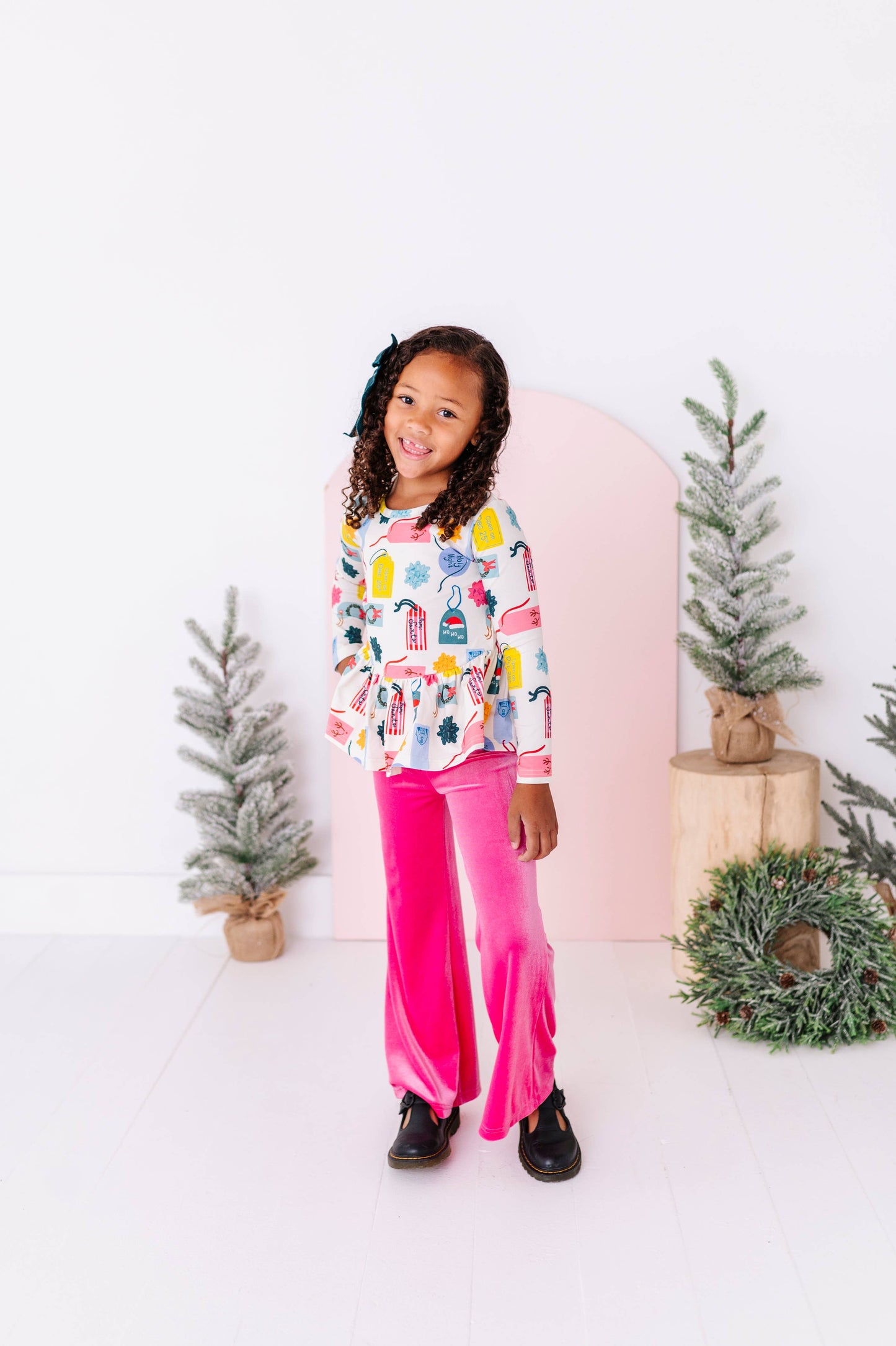 Gift Wrapped Peplum Top