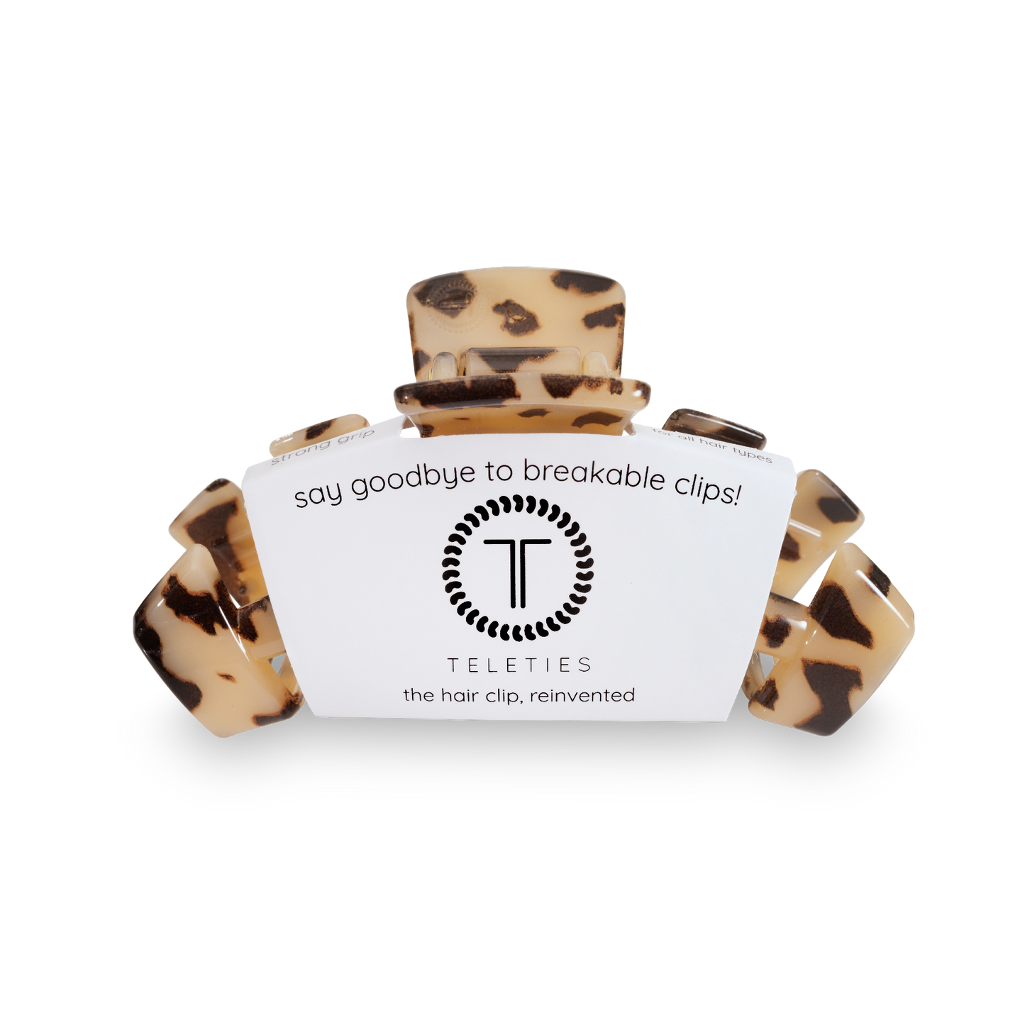 Blonde Tortoise Small Classic Clip