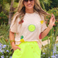 Neon Yellow Skort