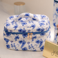 Blue Blossom Quilted Bag