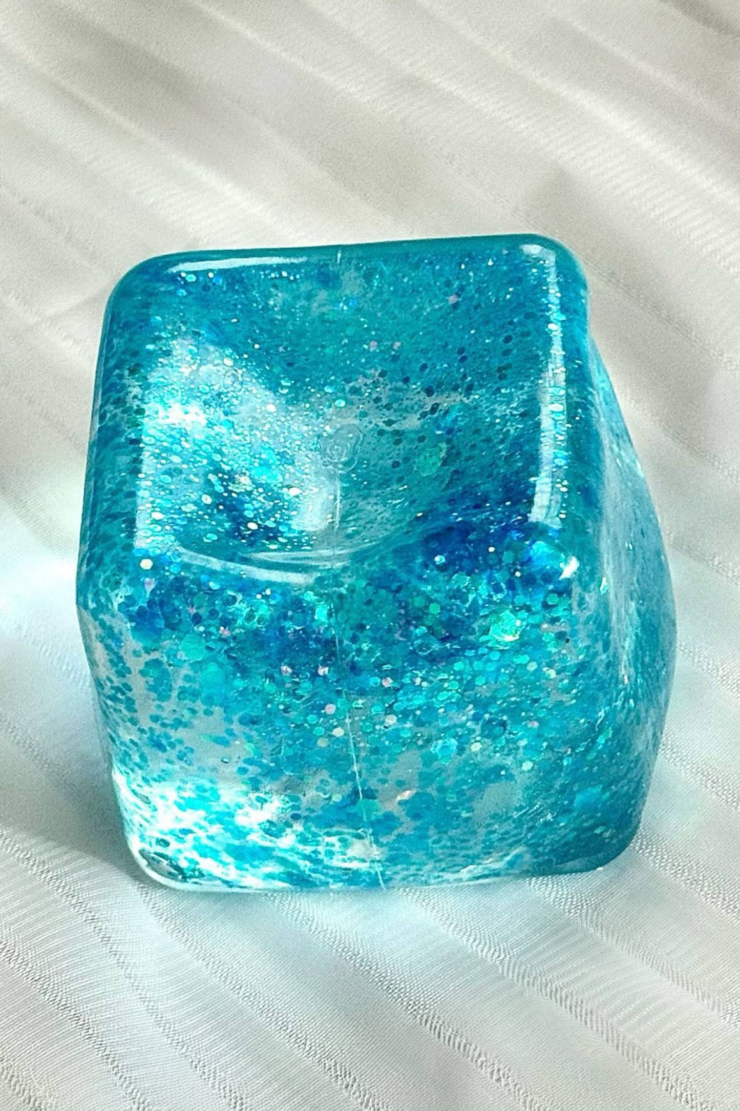 Blue Glitter Squish