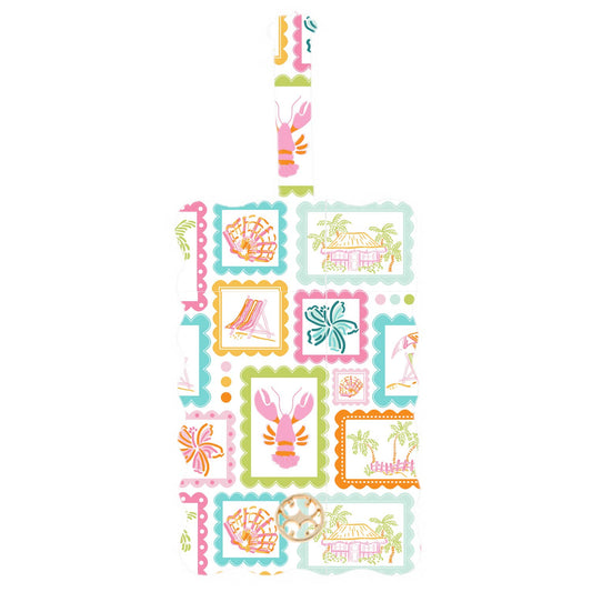 Luggage Tag Happy Place