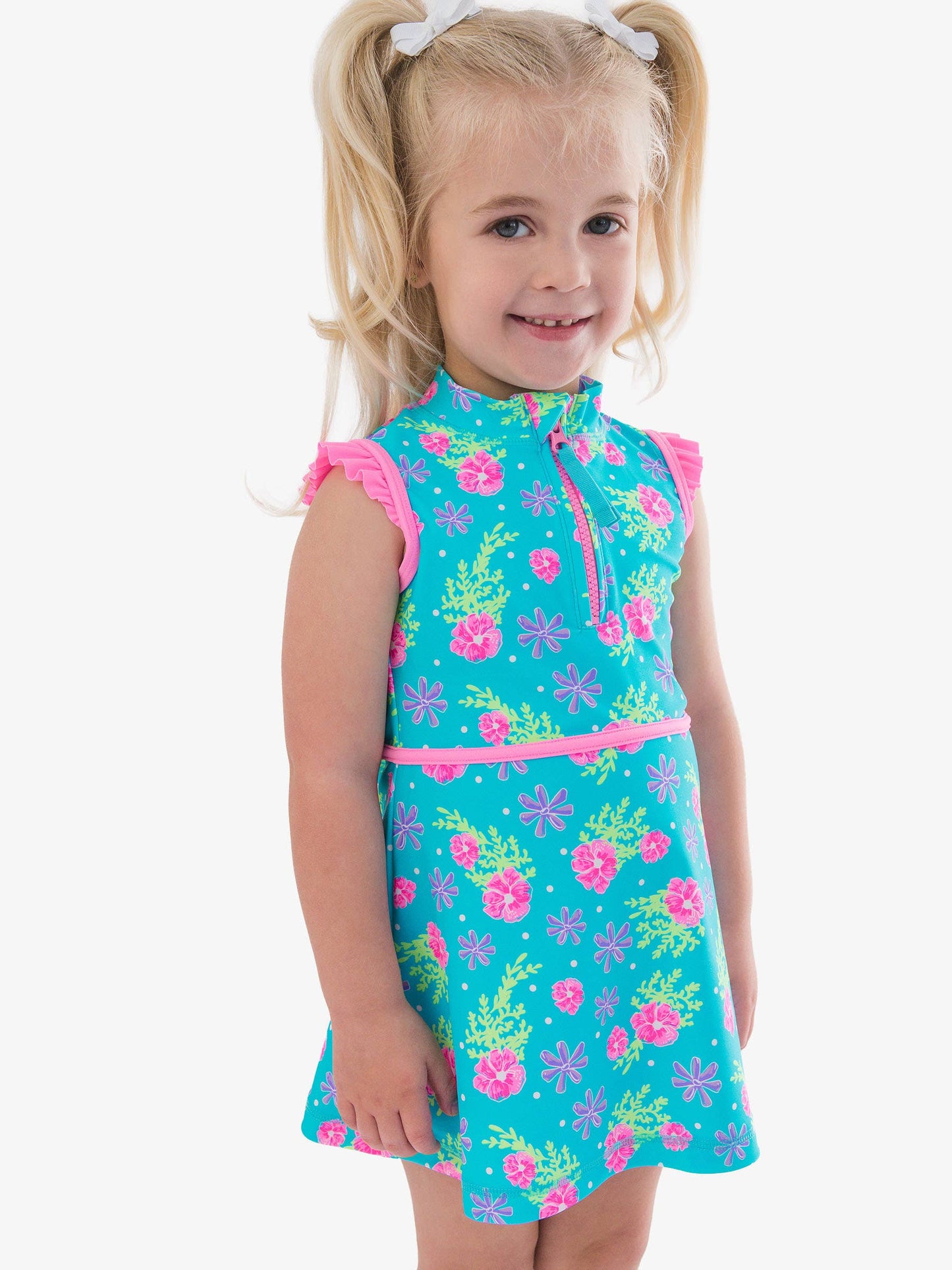 Happy Hibiscus Active Dress