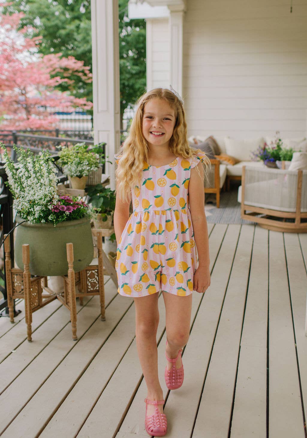 Lemonade Romper