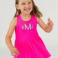 Girl's Vivid Magenta Dress