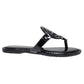 The Milton Sandal- Gloss Black