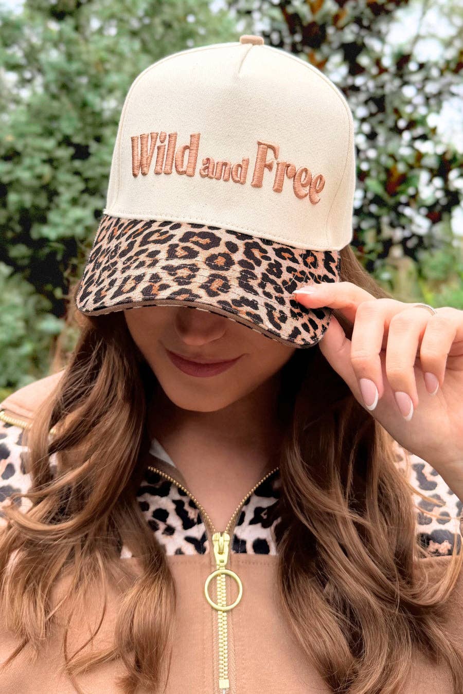 Wild and Free Hat: Leopard