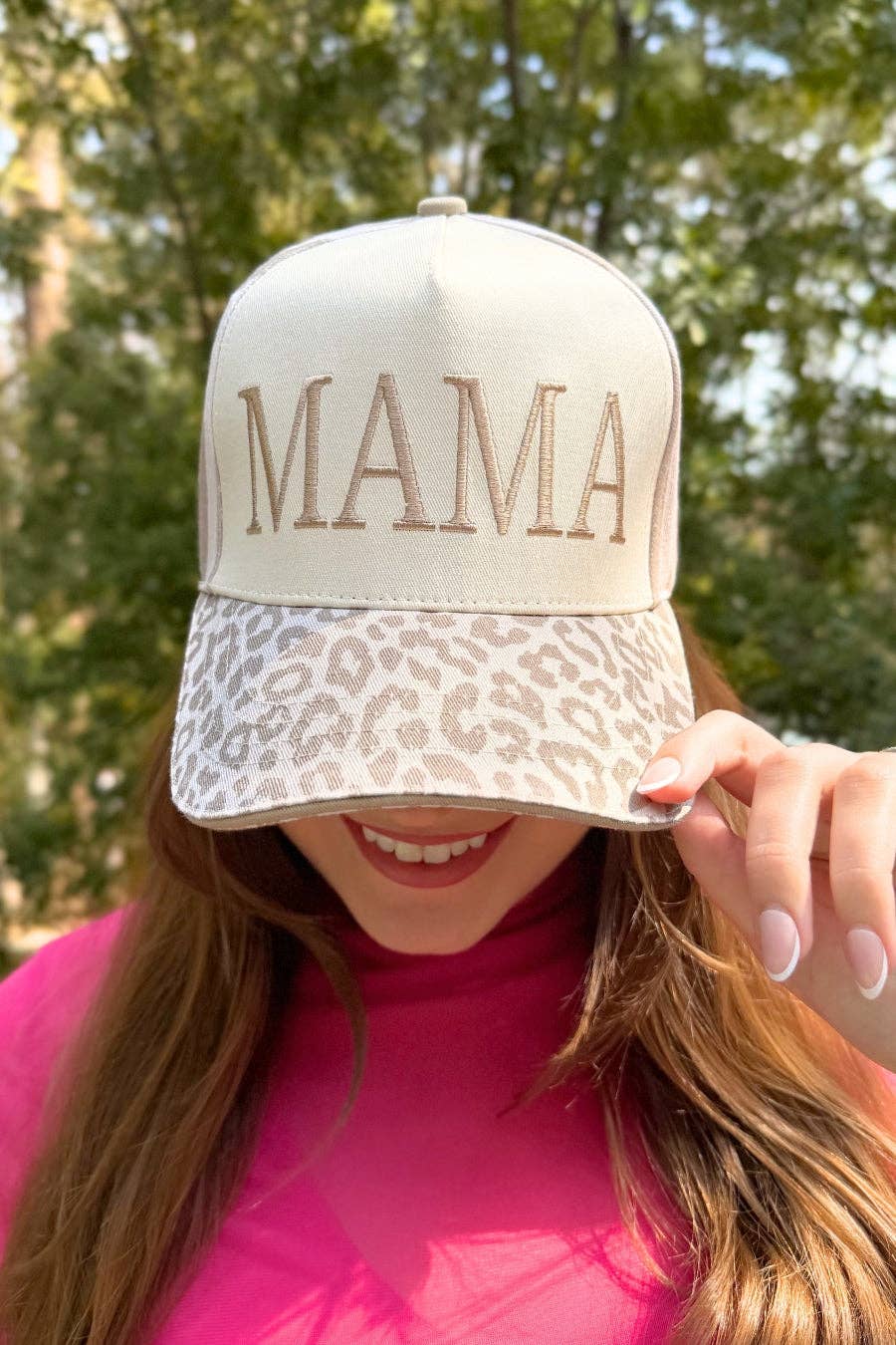 Mama Hat: Leopard