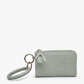 Liv Lizard Bangle Wristlet/Wallet: Pale Teal