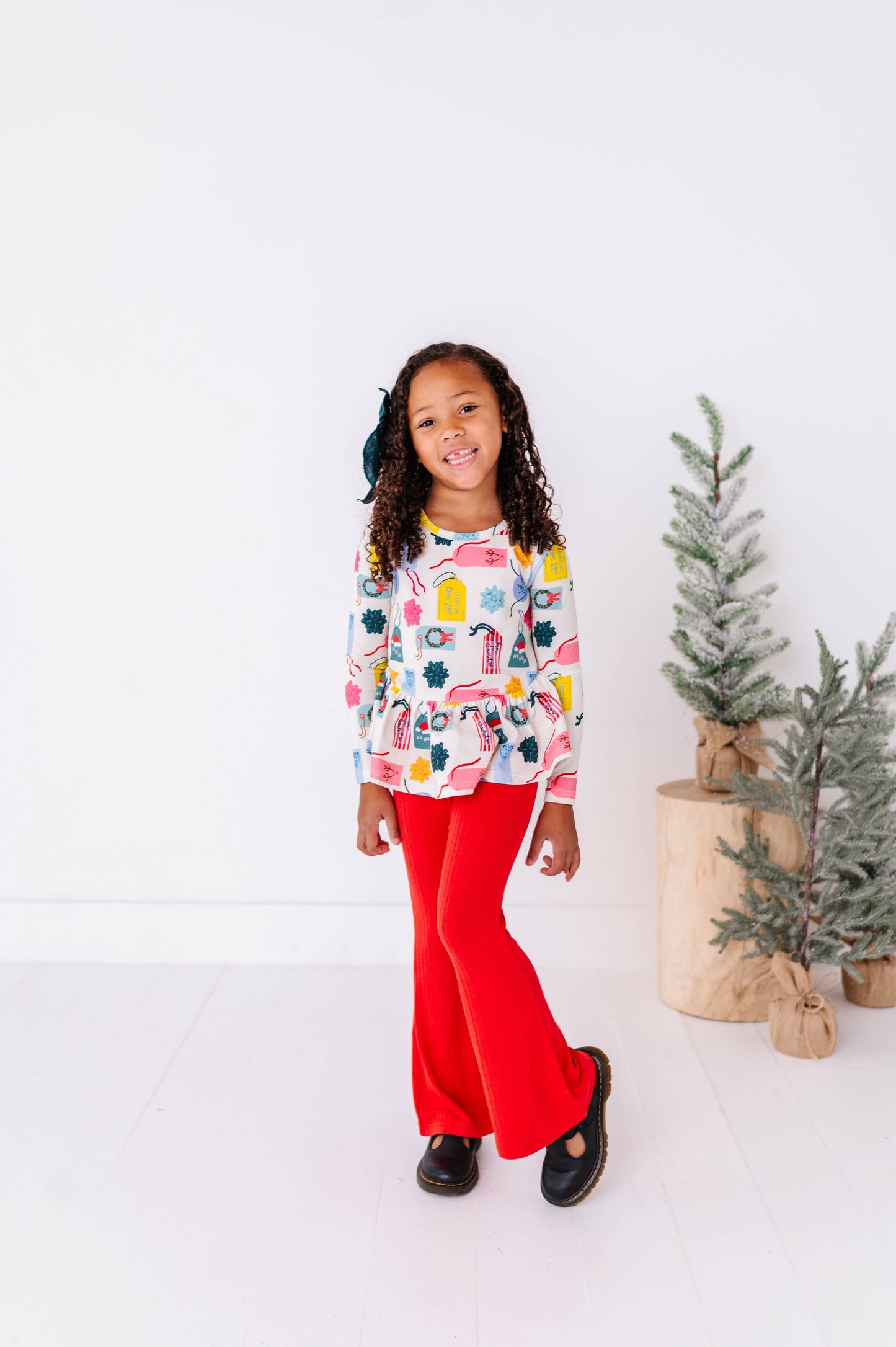 Gift Wrapped Peplum Top