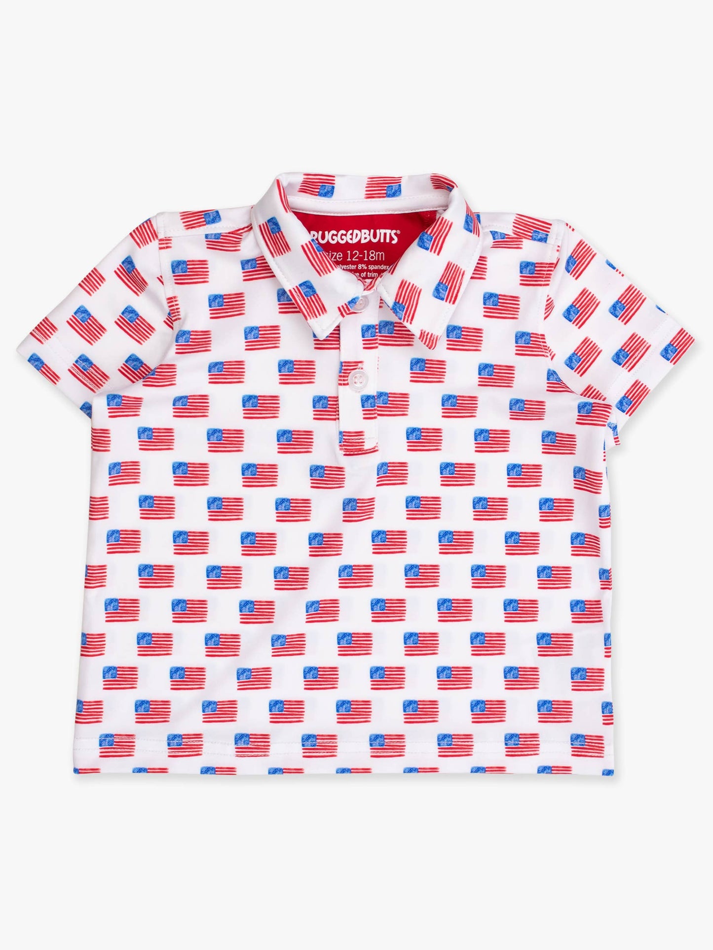 Men's Freedom Flags Polo