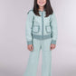 Blue Surf Zipper Jacket