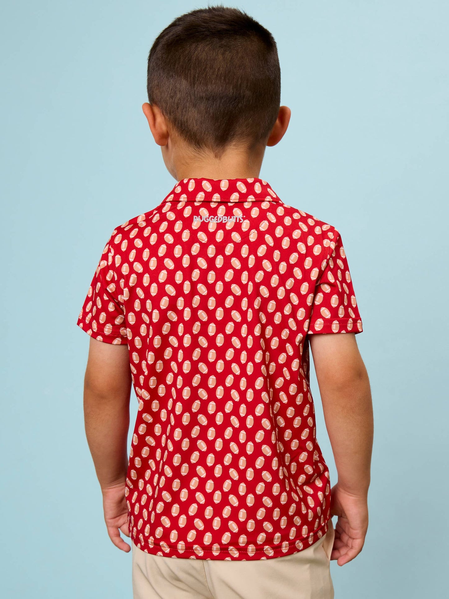 Little MVP Polo- Red