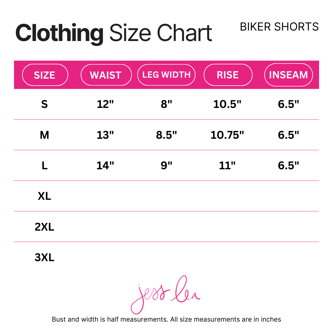 Biker Shorts: Black