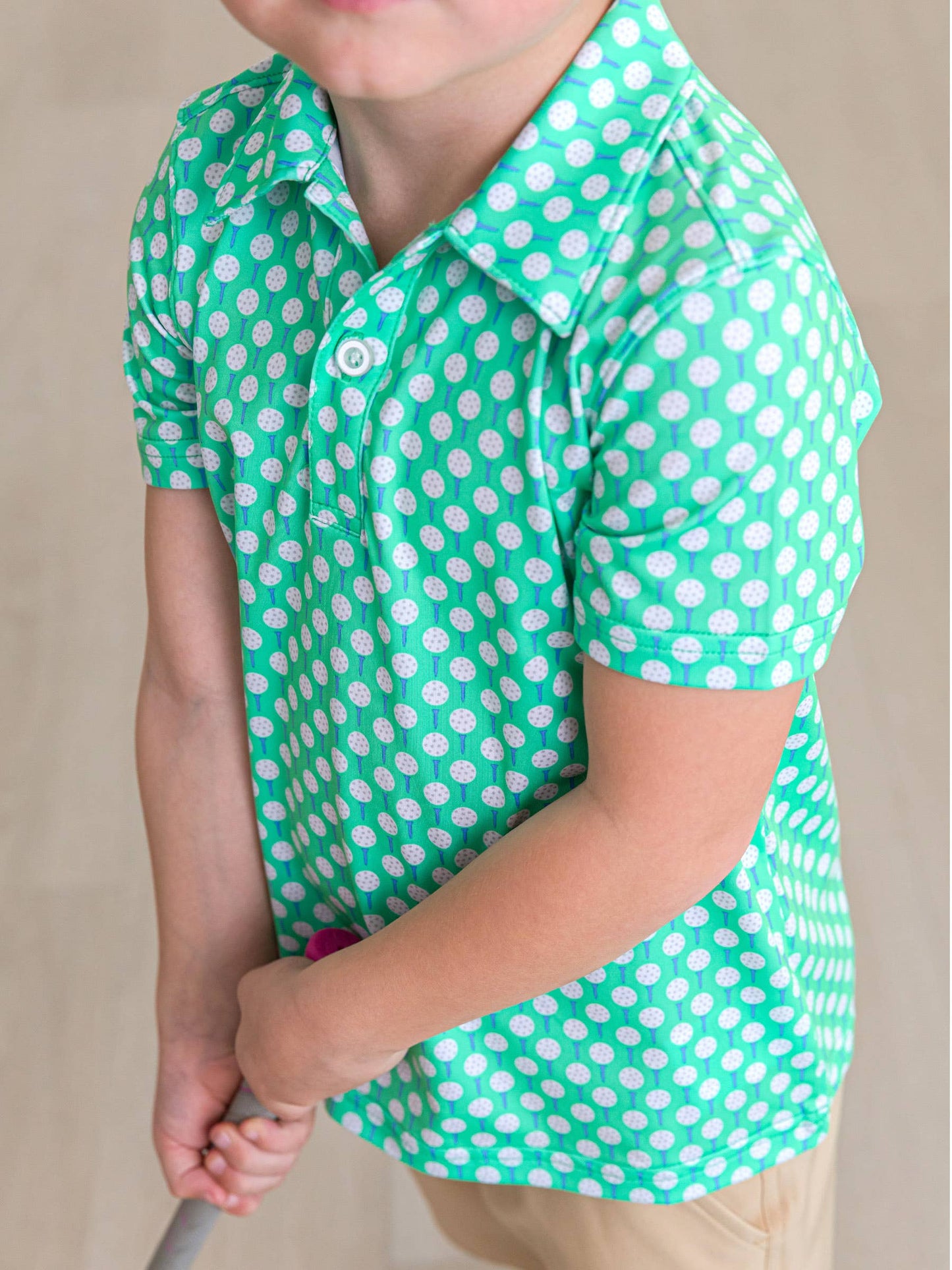 Tee Time Golf Polo