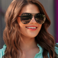 Hollywood Studded Sunglasses: Pink