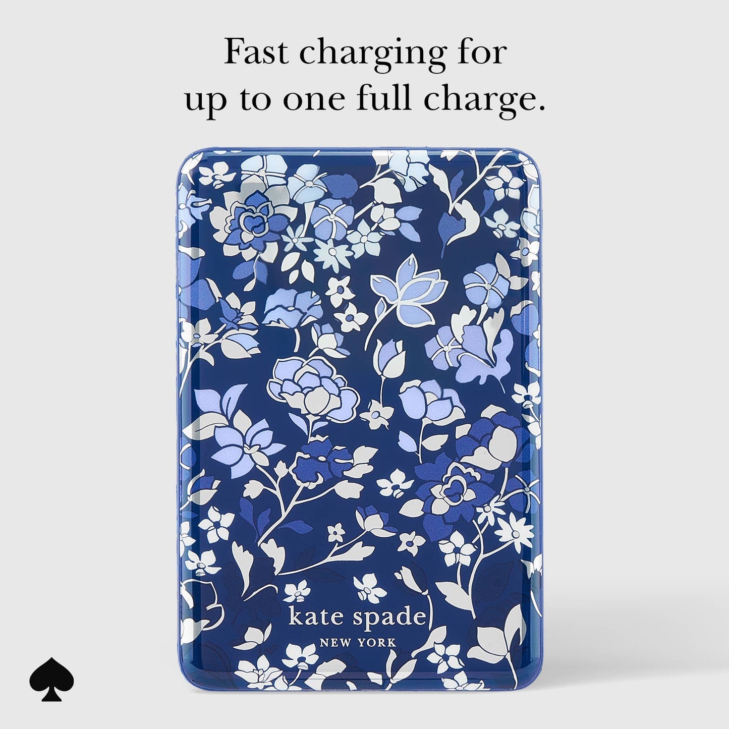 Kate Spade MagSafe Charger - Flowerbed Blue