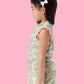 Sage Blossom Camo Dress