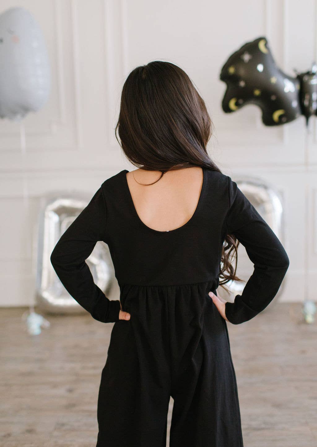 Midnight Leggy Romper