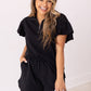 Knit Shorts- Black