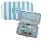 Darby Manicure Set- Blue Stripe