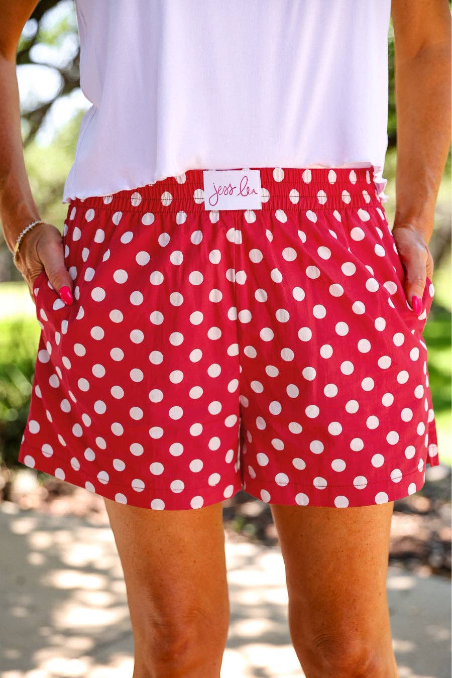 Easy Win Boxer Shorts- Red