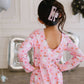 Floral Ghost Leggy Romper
