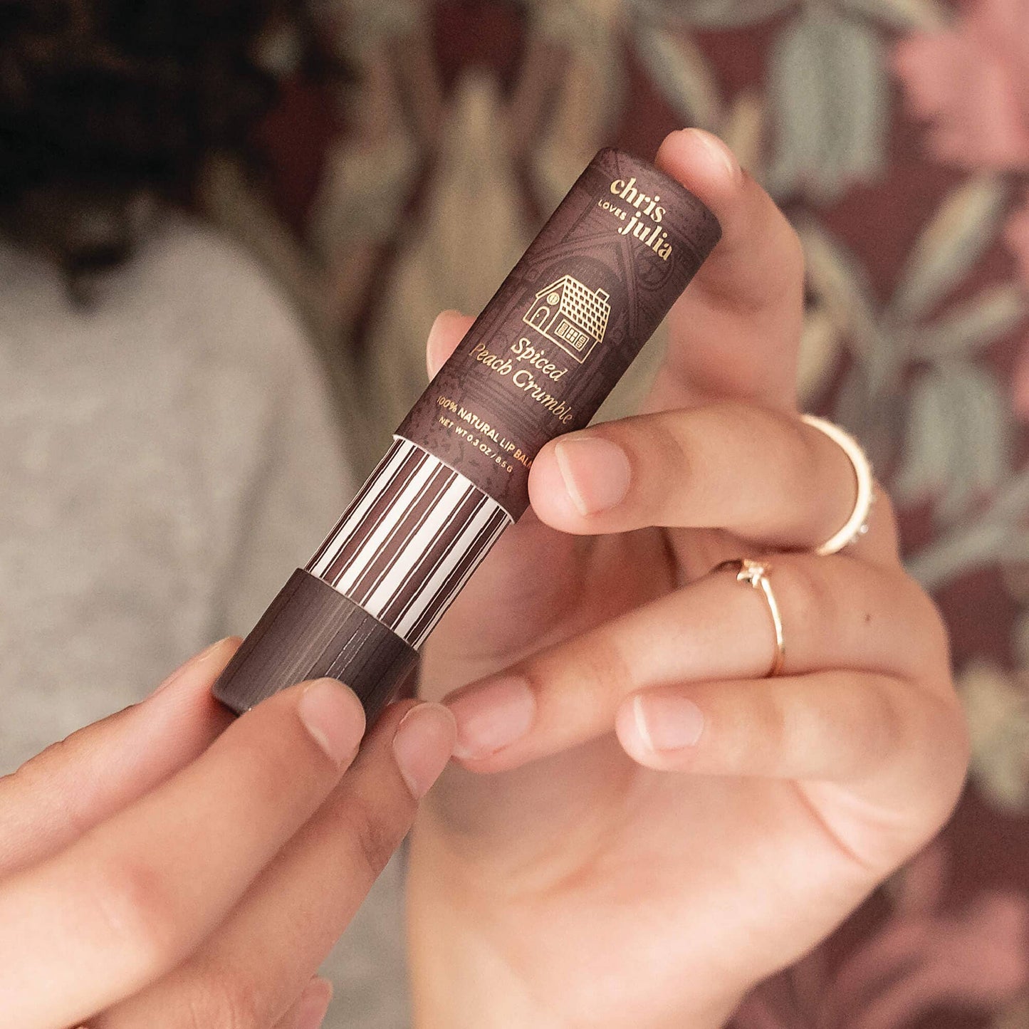 Spiced Peach Crumble Lip Balm