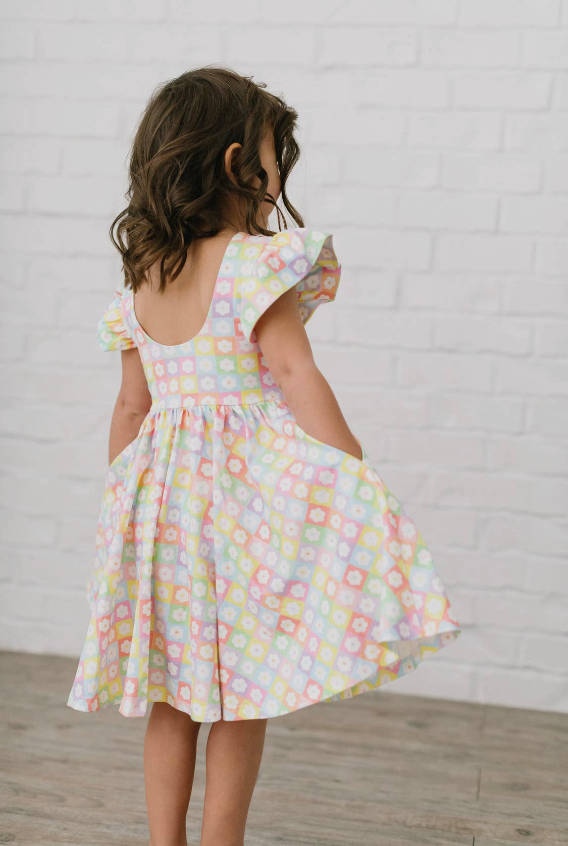 Flower Power Twirl Dress