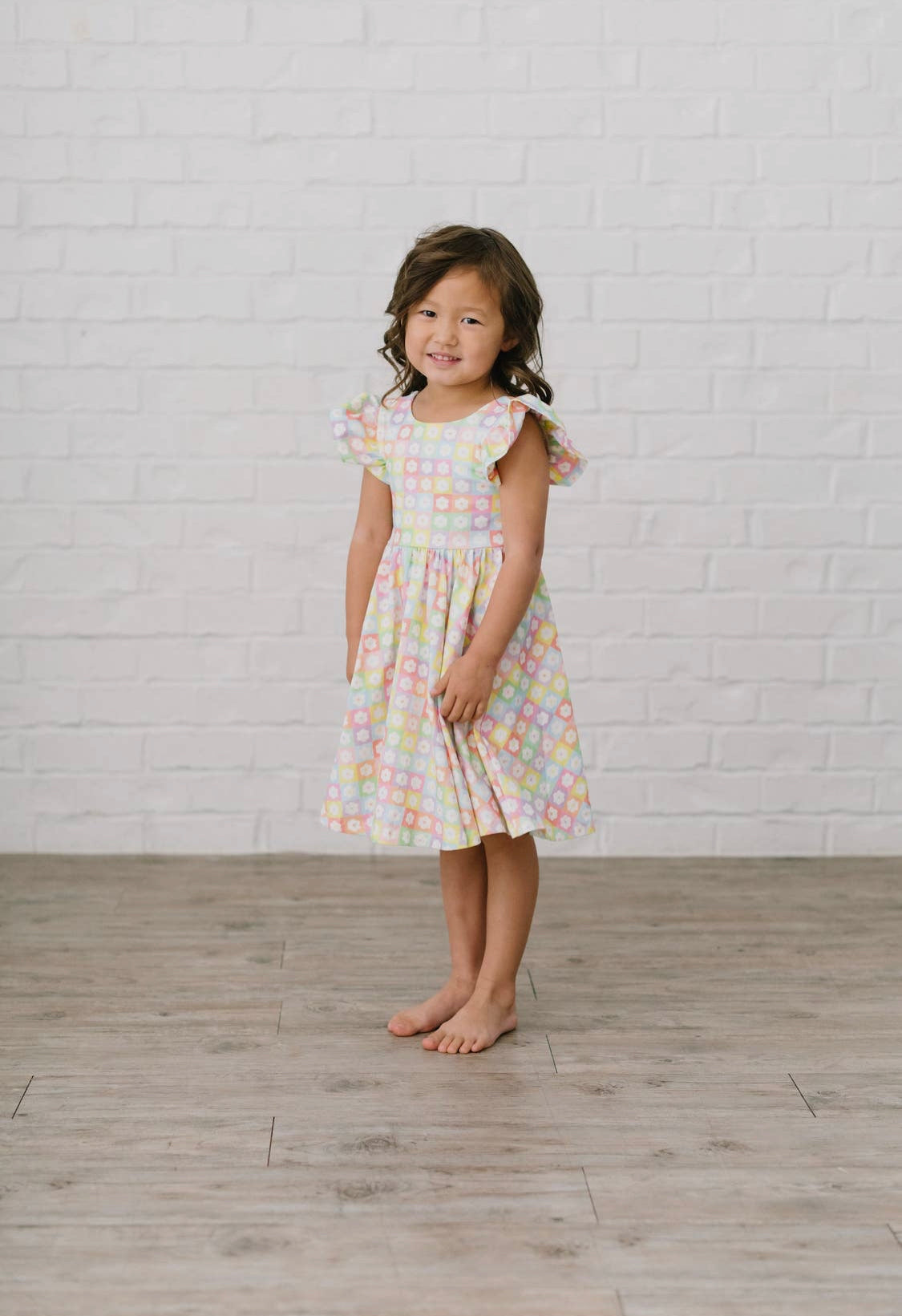Flower Power Twirl Dress