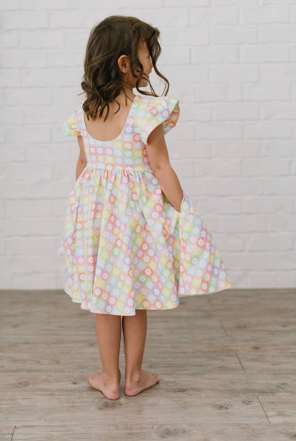 Flower Power Twirl Dress