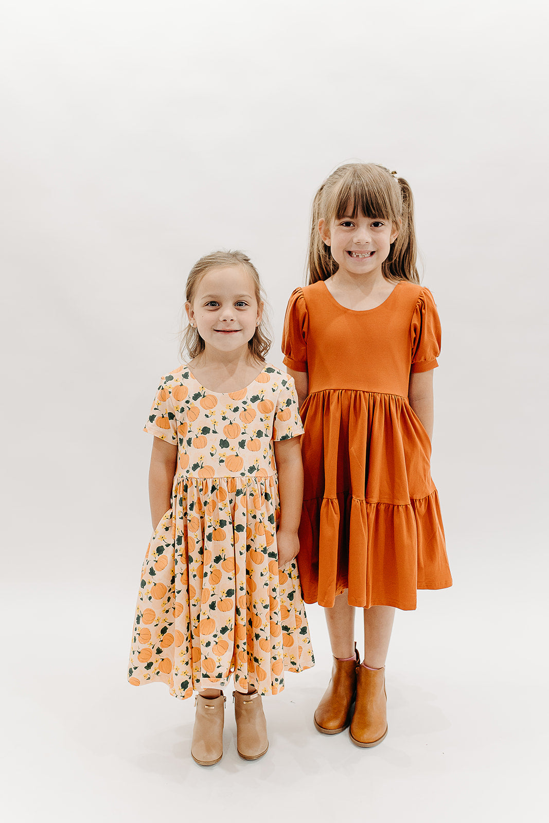 Pumpkin Twirl Dress