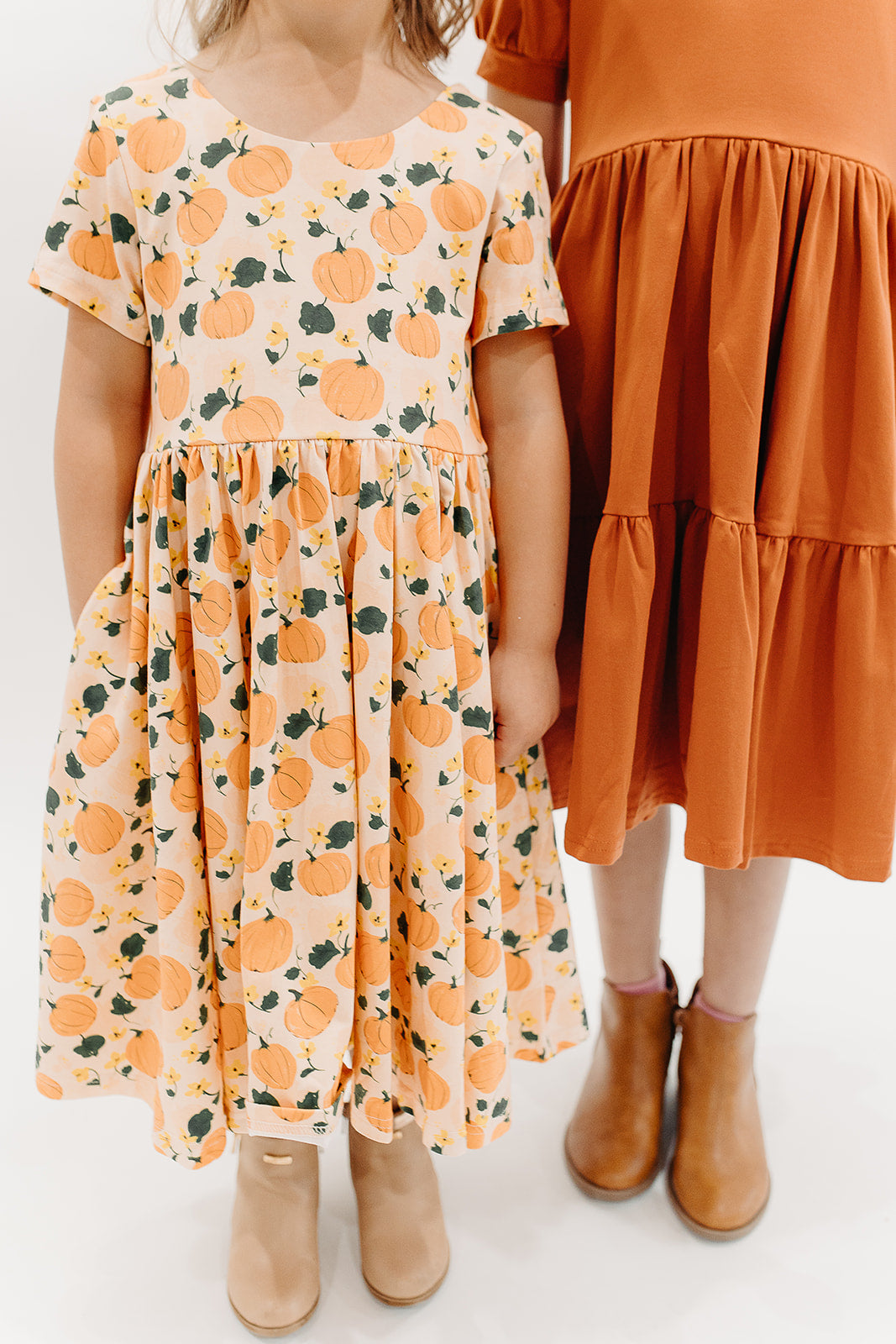 Pumpkin Twirl Dress