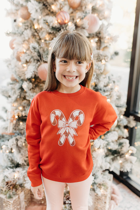 Candy Cane Sweatshirt