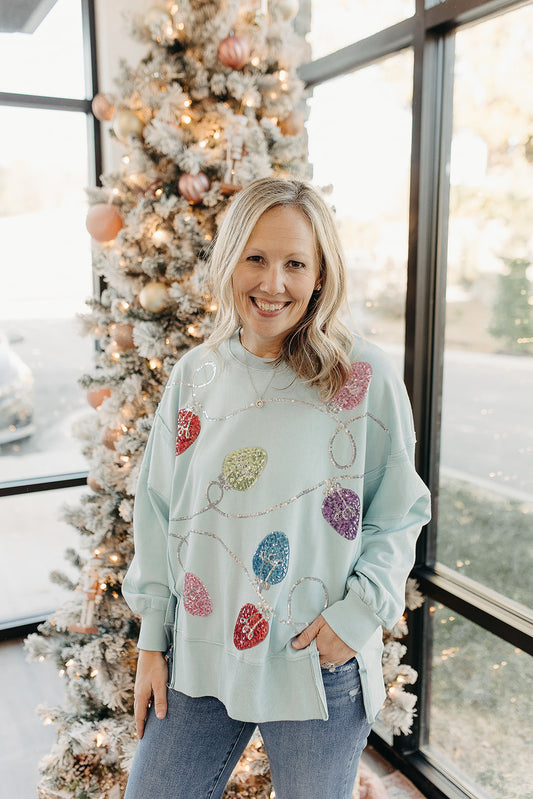 Christmas Lights Sweatshirt