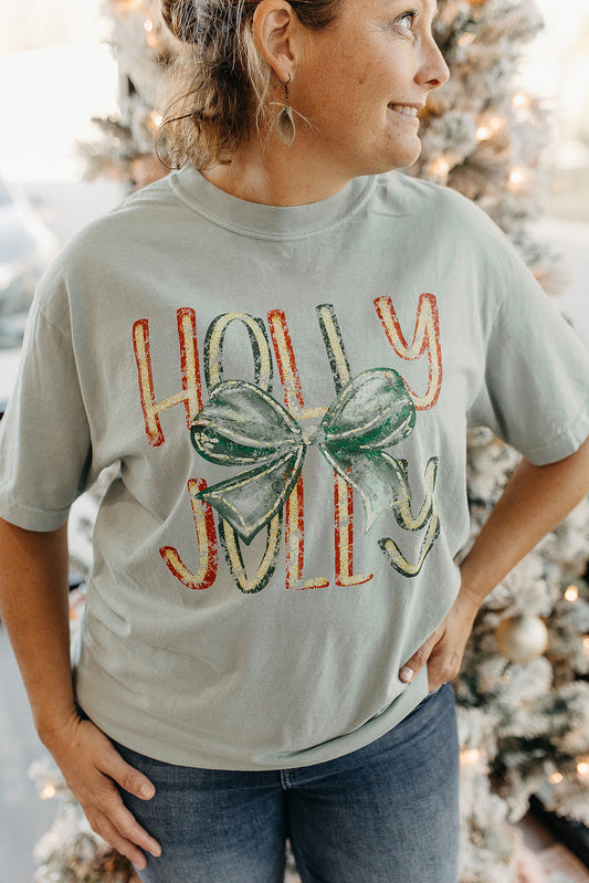 Holly Jolly Bow Tee