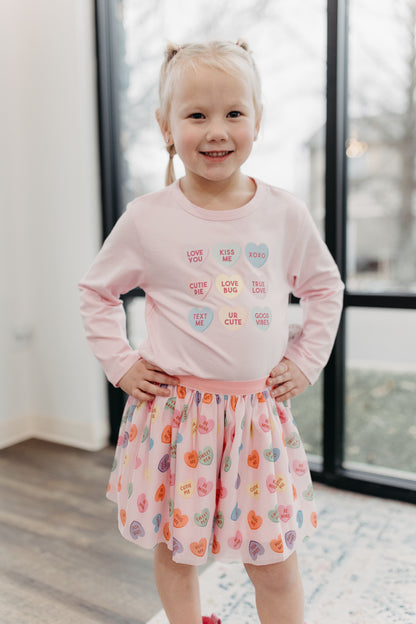 Candy Hearts Valentine's Tee