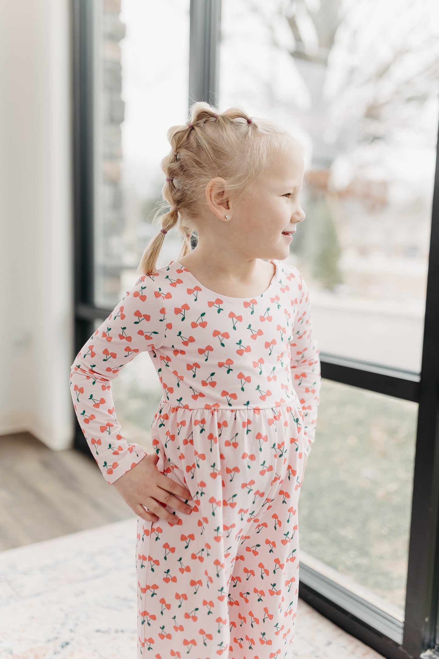 Cherries Romper