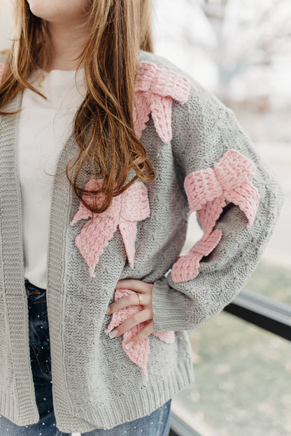 Huxley Bow Knit Cardigan