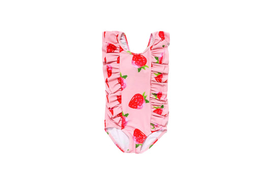 Sweet on Strawberries One Piece (6m,2)