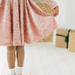 Gwendolyn Blush Velvet Dress