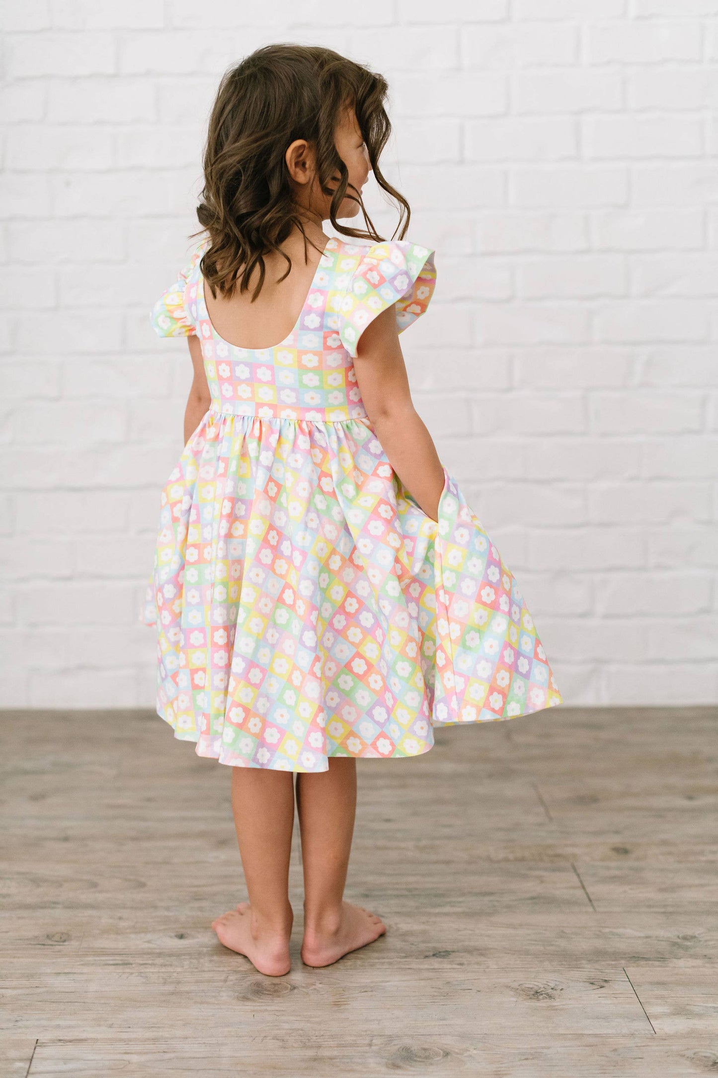 Flower Power Twirl Dress