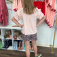 Brynlee Ruffle Shorts- Daisy