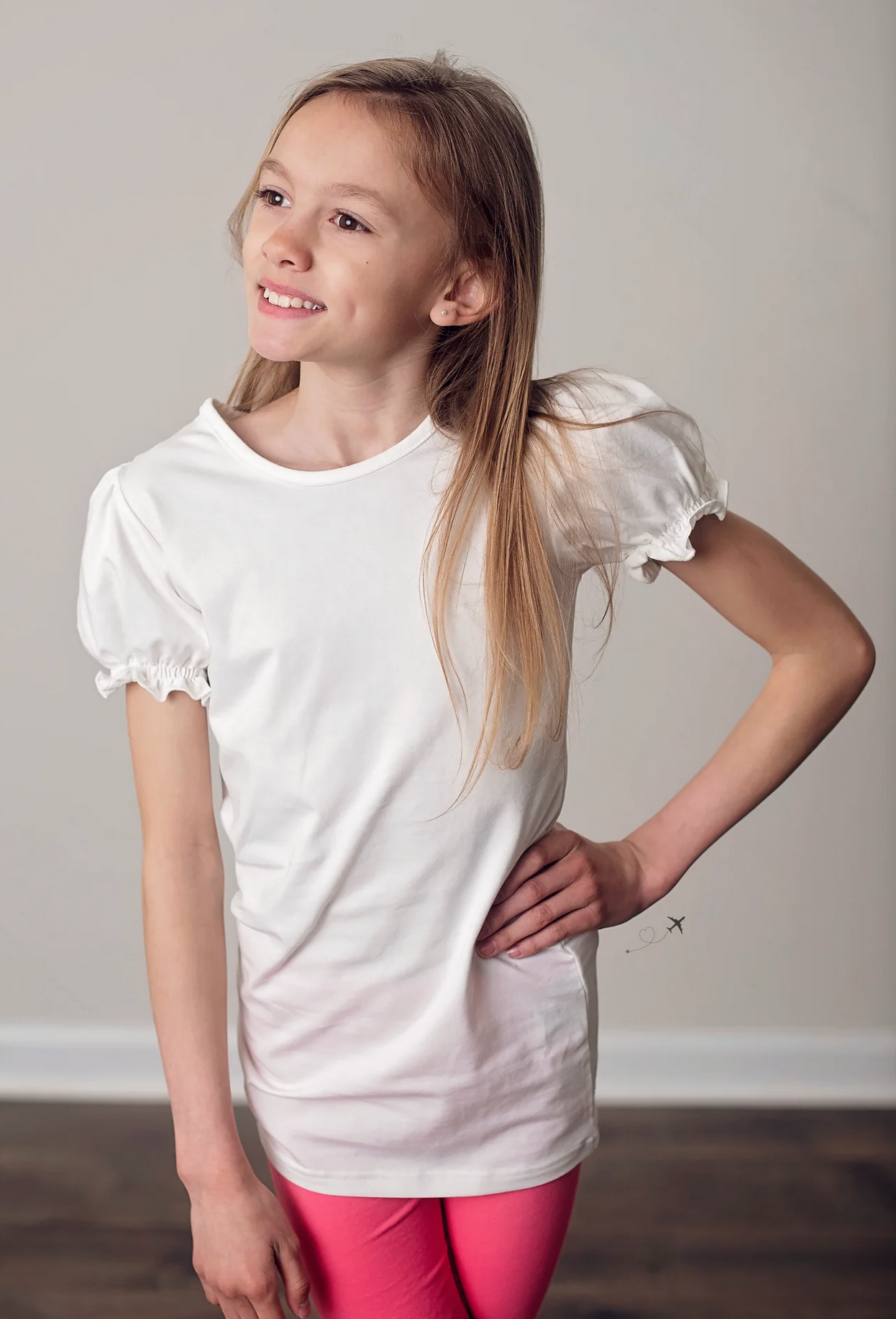 Perfect White Puff Tee