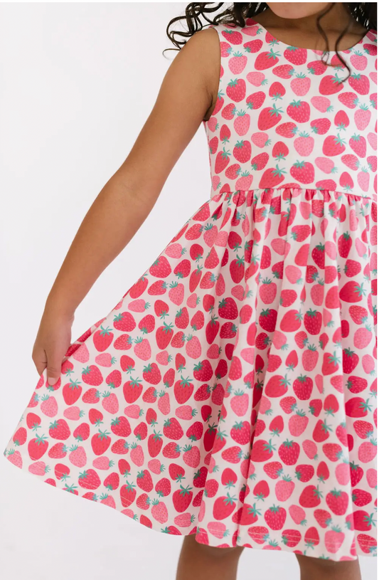 Strawberry Jam Twirl Dress (12/18, 2)