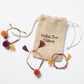 Tropical Flowers Friendship Bracelets