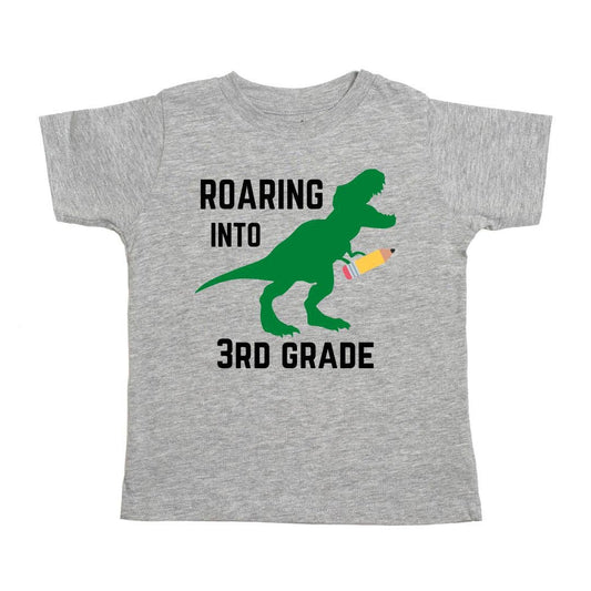 Roaring Into Third Grade Shirt