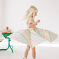 Primary Stripes Twirl Dress