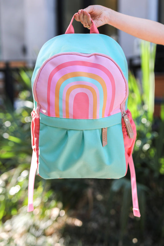 📚🎒Rainbow Happy Backpack