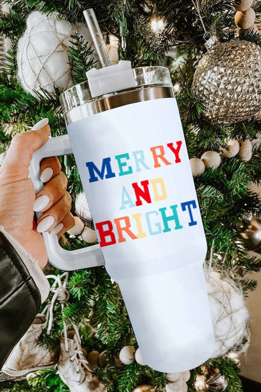 Merry & Bright 40oz Tumbler